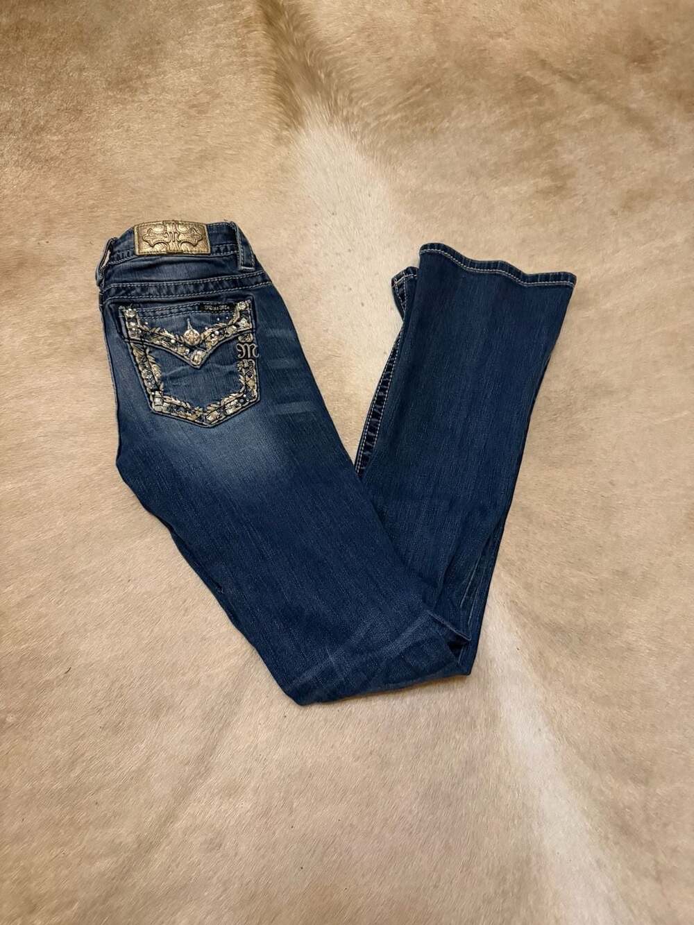 Miss Me Mid Rise Bootcut Jeans 25x32